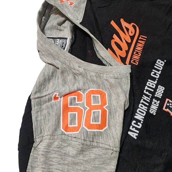 Cincinnati Bengals Short‎ Sleeve T-shirt Size Large #68 - Picture 15 of 16